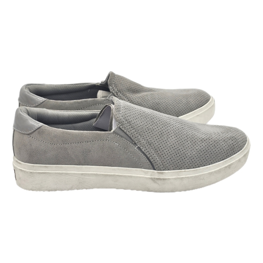 Dr. Scholl's Nova Slip-On Microfiber Sneakers Gray Size 9.5 - Picture 3 of 12